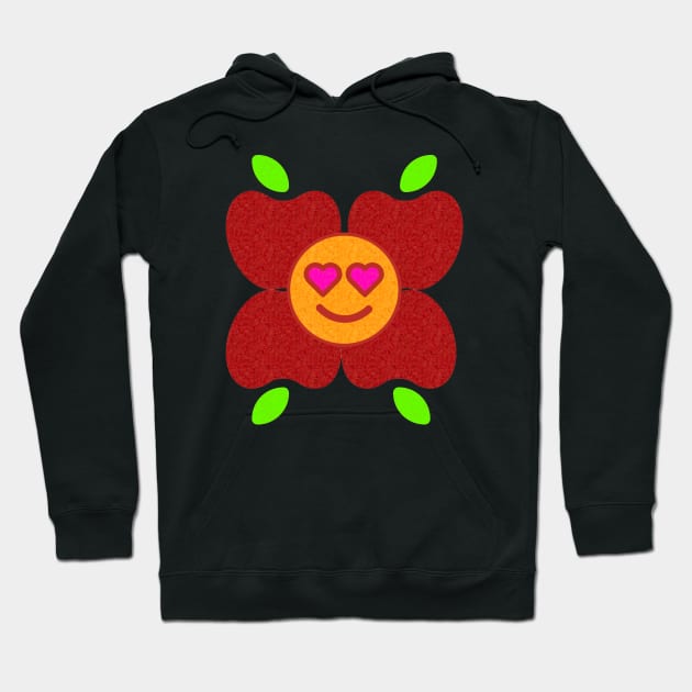 I Heart Fruit Flower Hoodie by TeachUrb